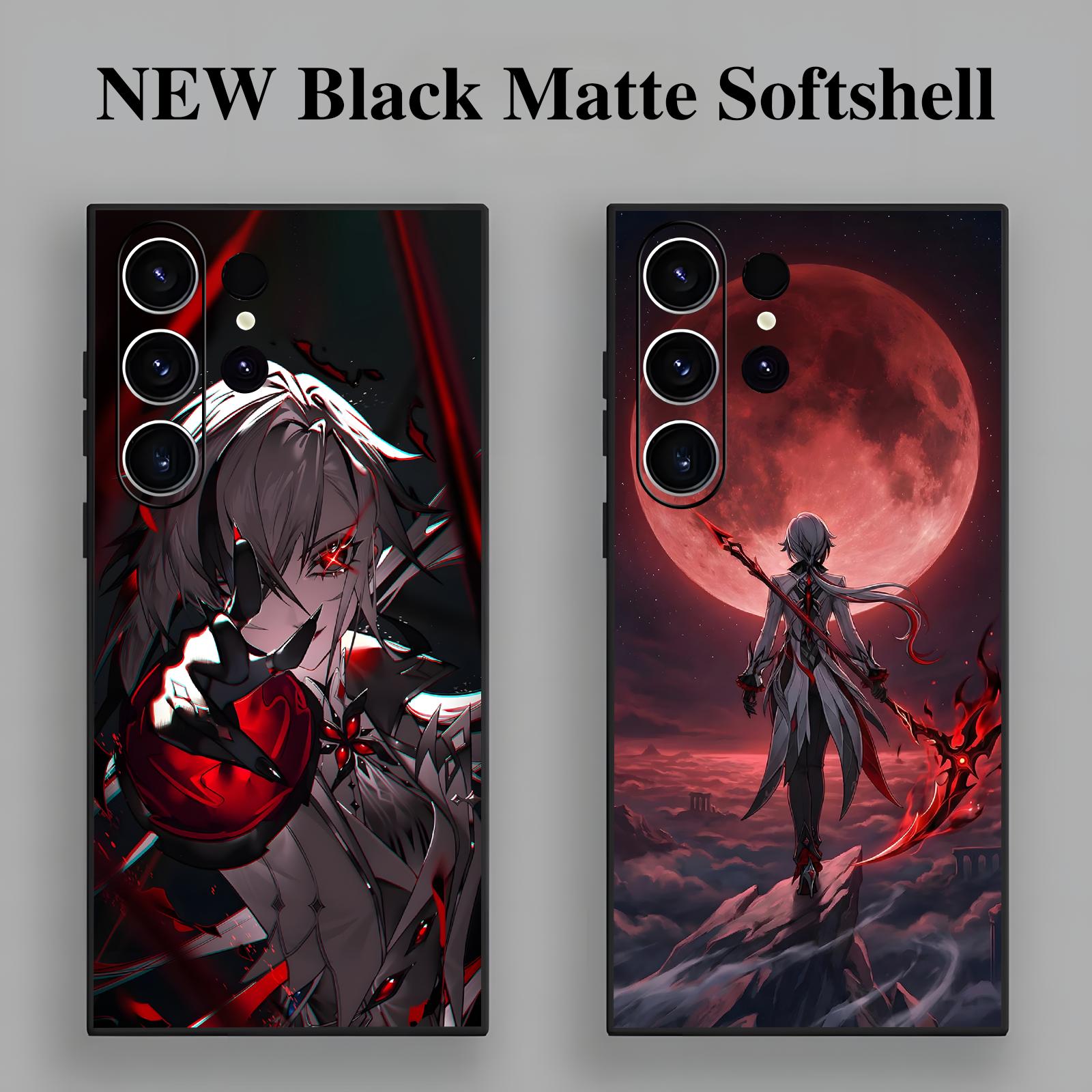 Phone Cases - เคสโทรศัพท์ Genshin Impact Arlecchino สำหรับ Samsung