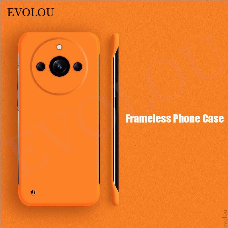 Matte Hard Pc Back Case - เคสไร้ขอบ Realme 11 Pro PLUS 5G,