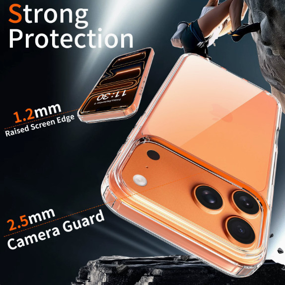เคสใสกันกระแทก Air-Bag สำหรับ  - Clear Shockproof Bumper Case บทวิจารณ์และราคา