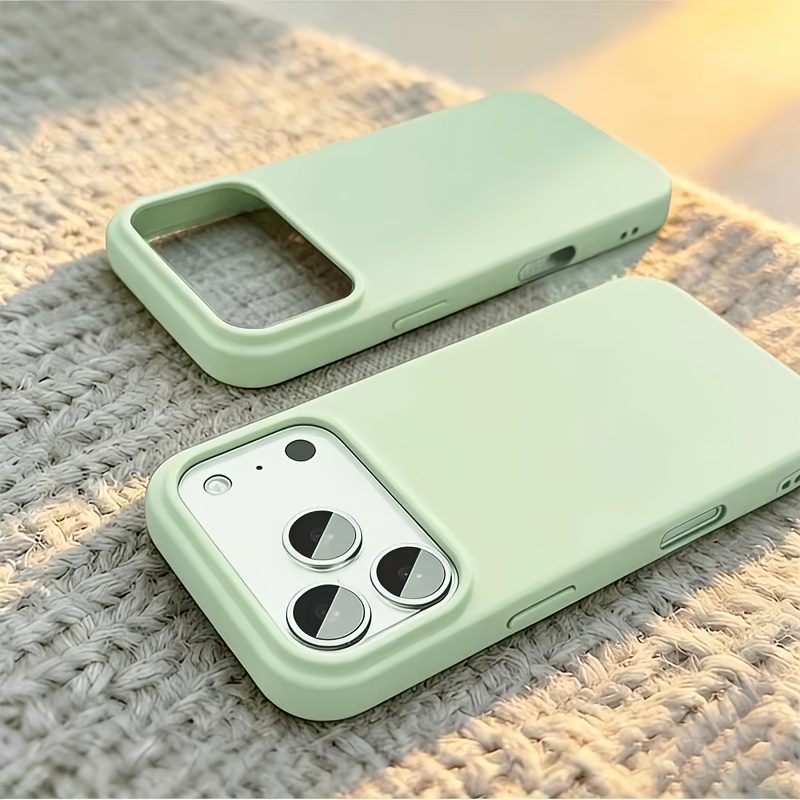 เคสโทรศัพท์ซิลิโคนเหลวแท้ สีพื - Liquid Silicone Magnetic Phone Case บทวิจารณ์และราคา