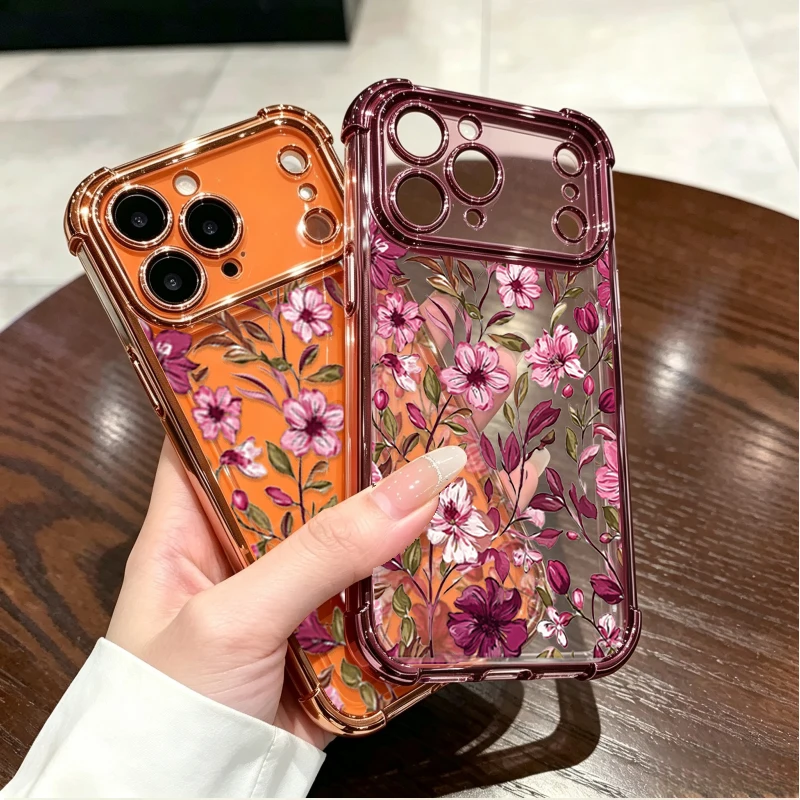 เคสลายดอกไม้สีแดงวินเทจ สำหรับ - Vintage Floral Pattern Soft Case บทวิจารณ์และราคา