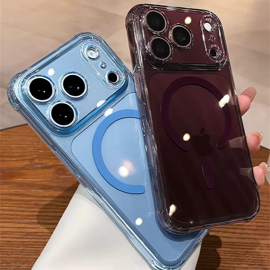เคสโทรศัพท์แม่เหล็กกันกระแทกใส - Clear Shockproof Bumper Case บทวิจารณ์และราคา