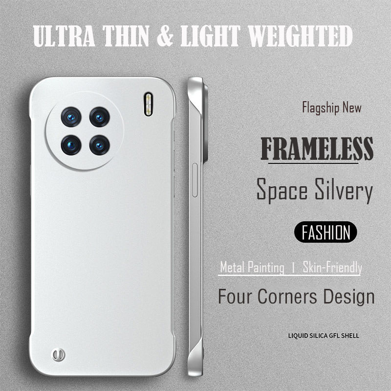 พื้นผิวโลหะภาพวาด Ultra บาง Fr - Ultra Thin Frameless Phone Cover บทวิจารณ์และราคา