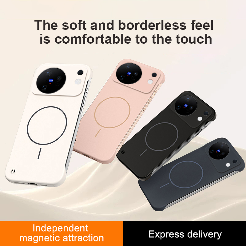 เคสแม่เหล็กไร้ขอบบางเฉียบ สำหร - Ultra Thin Frameless Phone Cover บทวิจารณ์และราคา