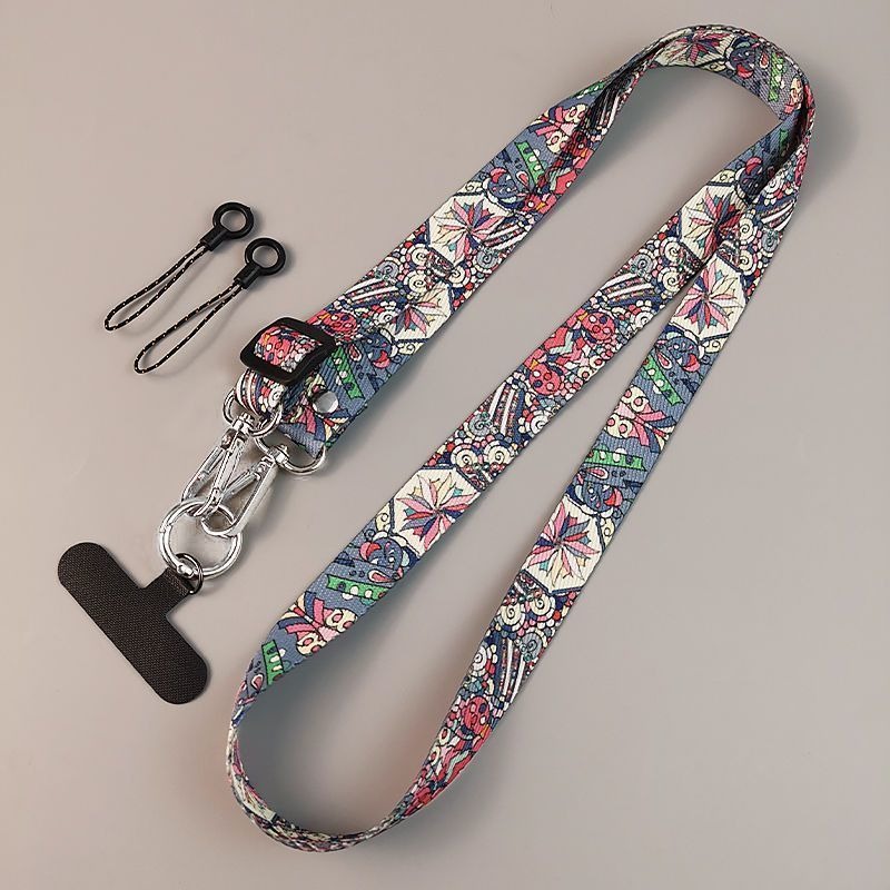 สายคล้องโทรศัพท์สไตล์ชาติพันธุ - Crossbody Lanyard Neck Strap Case บทวิจารณ์และราคา