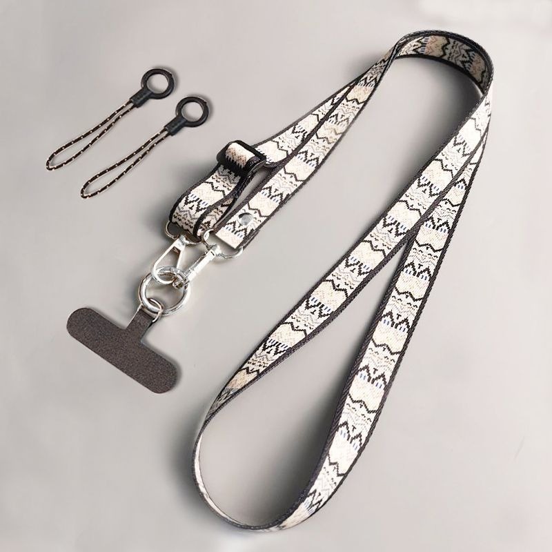 สายคล้องโทรศัพท์สไตล์ชาติพันธุ - Crossbody Lanyard Neck Strap Case บทวิจารณ์และราคา