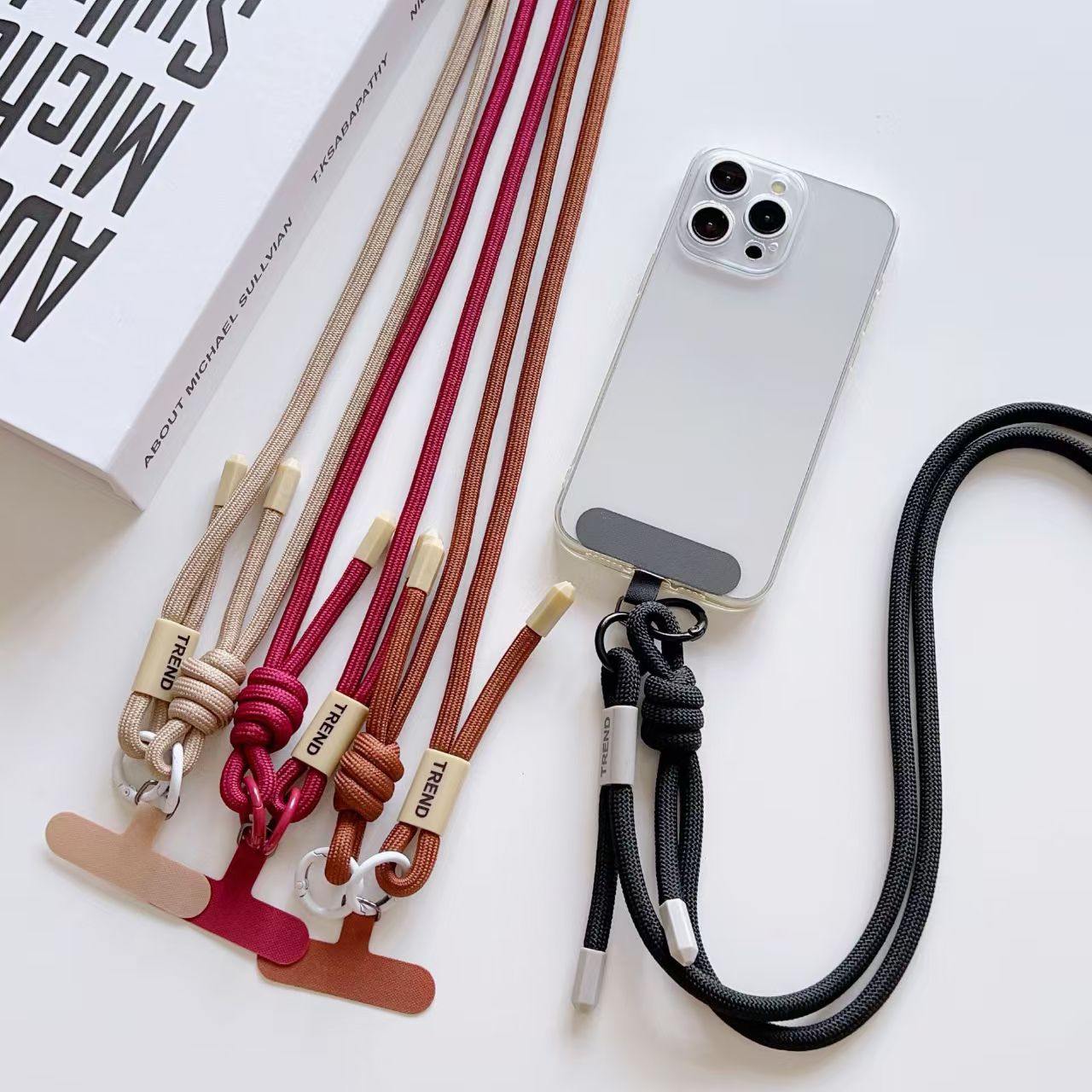 สายคล้องโทรศัพท์แบบปรับได้ ป้อ - Crossbody Lanyard Neck Strap Case บทวิจารณ์และราคา